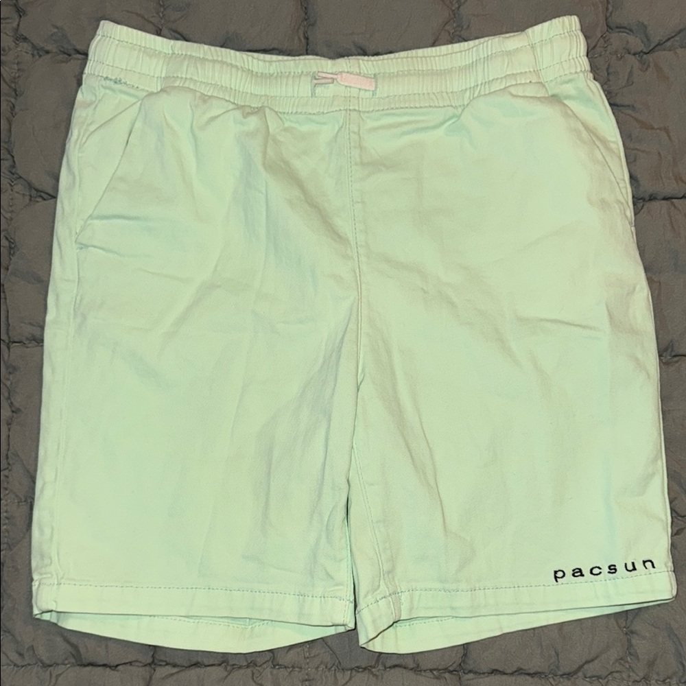 Pacsun Light Green Shorts Boys Size 14 NWOT